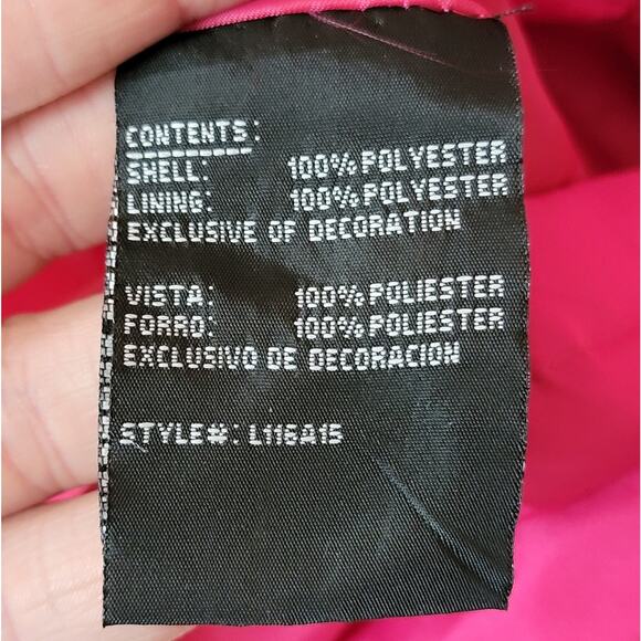 London Fog Barbie Pink Raincoat, Kid's Sz L (14-16) - Picture 6 of 10